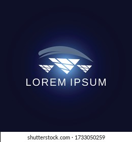 Building roof abstract logo design,vector