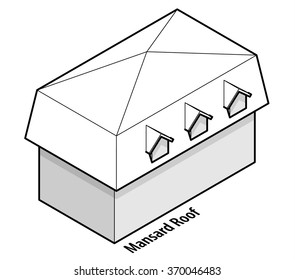 Building Roof Type: Mansard Roof.