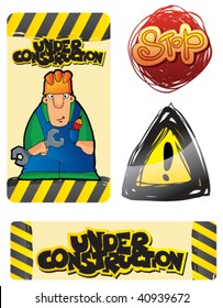 building signs for stickers