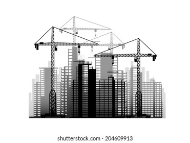 157,022 High rise construction Images, Stock Photos & Vectors ...