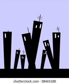  building silhouettes