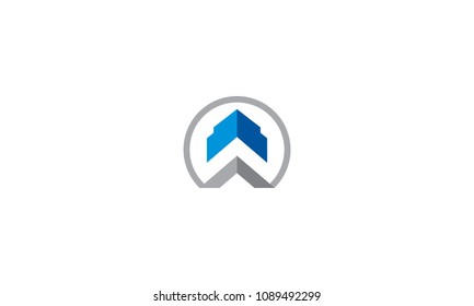 building skyline eco logo