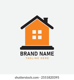 building, skyline, typography, minimal, residence, letters, housing, builder, contractor, logos, realty, exterior, silhouette, skyscraper, agency, minimalist, emblem Logo Design