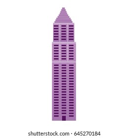 building skyscraper tower windows exterior