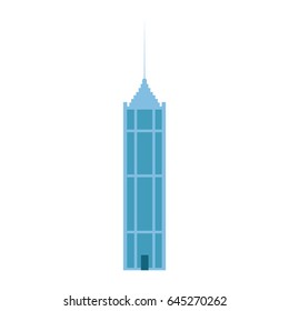 building skyscraper tower windows exterior