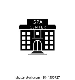 building of the spa center icon. Element of SPA icon. Premium quality graphic design. Signs and symbols collection icon for websites, web design, mobile app on white background