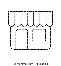 building store market exterior shopping concept