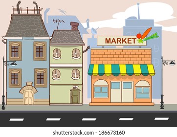 building and street