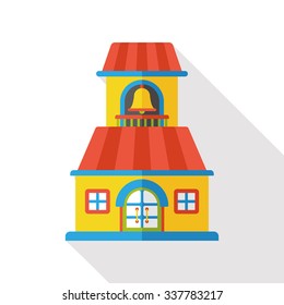 building structure flat icon