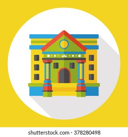 building structure flat icon