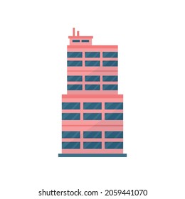 diseño de ilustración vectorial de estilo de estructura de construcción eps.10