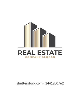 Building symbol for construction logo design.Vector