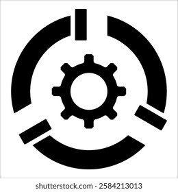 Building Systems Icon Element For Design