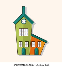 Building theme elements vector,eps