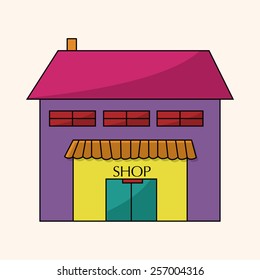 Building theme elements vector,eps