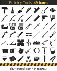 Building tools 49 icons