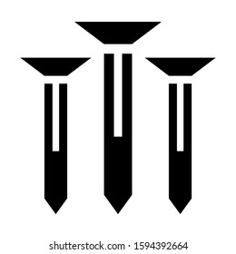 building tools icon isolated sign symbol vector illustration - high quality black style vector icons
