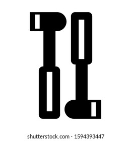 building tools icon isolated sign symbol vector illustration - high quality black style vector icons
