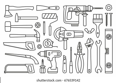 Building tools Icons