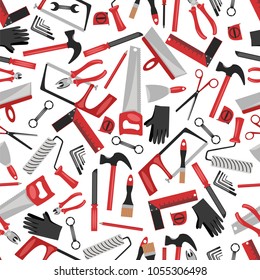 Building tools. seamless pattern