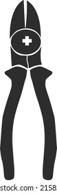 Herramientas de construcción Gráficos de cliente del vector de siliette