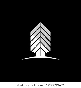 Building Tower City Creative Abstract Business Logo