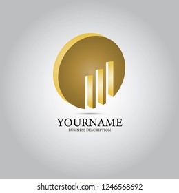Building Tower Estate Circular Template Logo