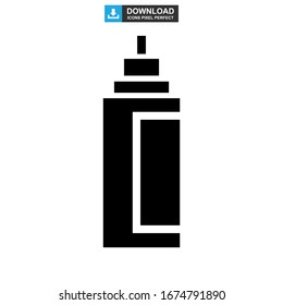 building tower icon or logo isolated sign symbol vector illustration - high quality black style vector icons
