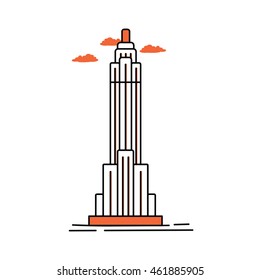 Building Tower Vector Icon