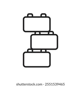 Building toy icon web design in vector