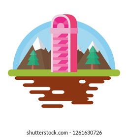 building with trees in the landscape