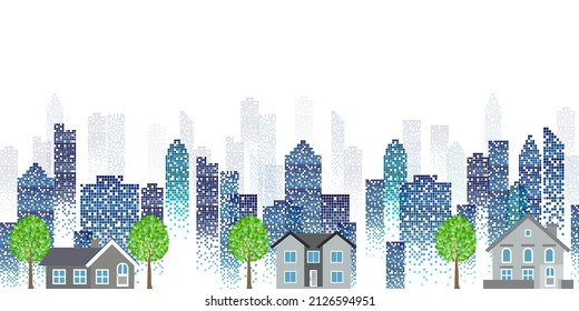 Building building urban condominium background 