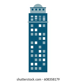 building urban skyscraper