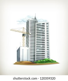 Building, vector