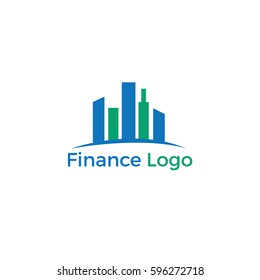 Building vector design, Skyline City logo.