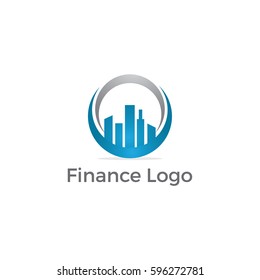 Building vector design, Skyline City logo.