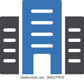 icono de color de glifo vector de construcción