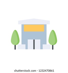 building vector icon