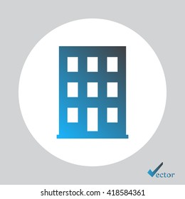 building vector icon