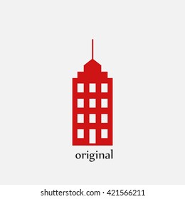building vector icon