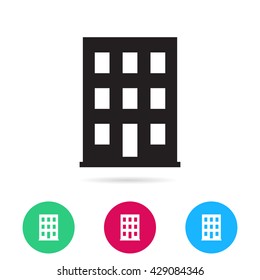 building vector icon