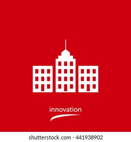 building vector icon