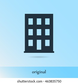 building vector icon