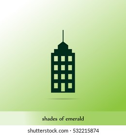 building vector icon