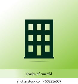 building vector icon