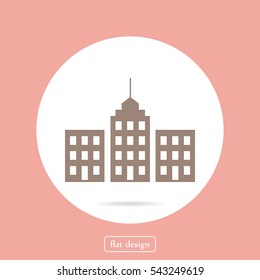 building vector icon