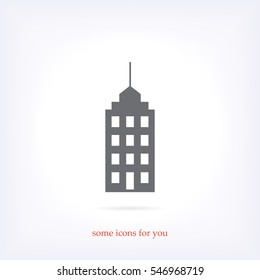 building vector icon