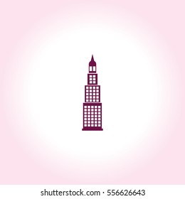 Building Vector Icon.