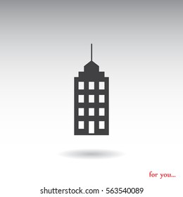building vector icon