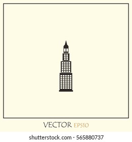 Building Vector Icon.